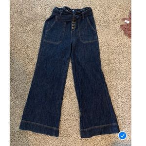 High rise flare jeans